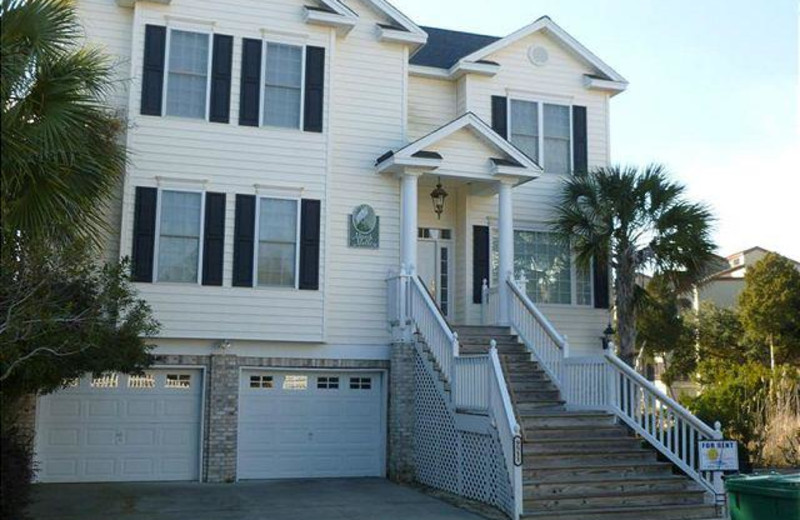 Vacation rental exterior at Myrtle Beach Vacation Rentals.