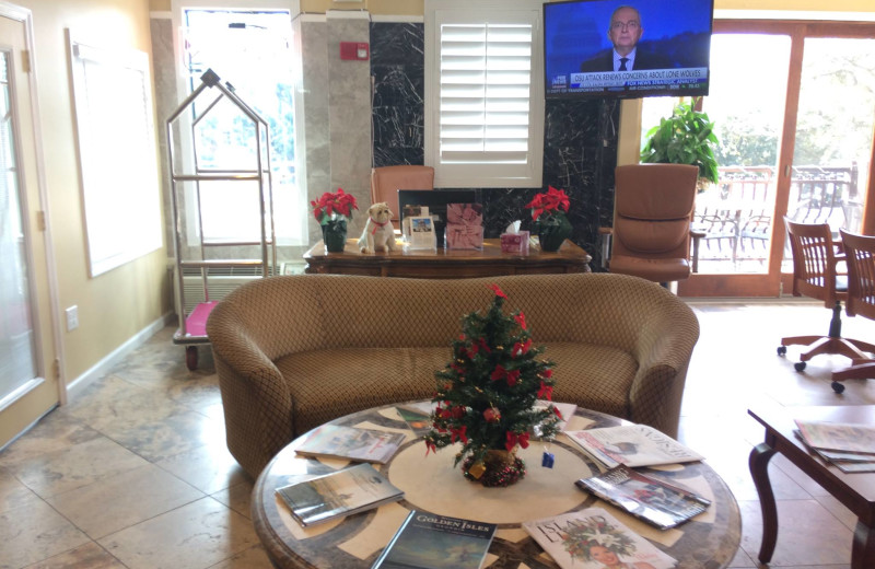 Lobby at Ocean Inn & Suites.