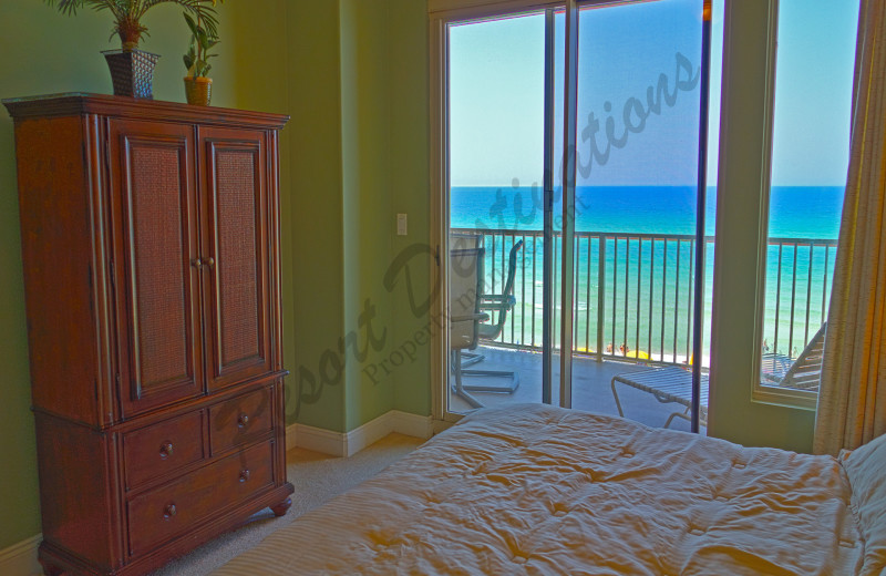 Rental bedroom at Resort Destinations.