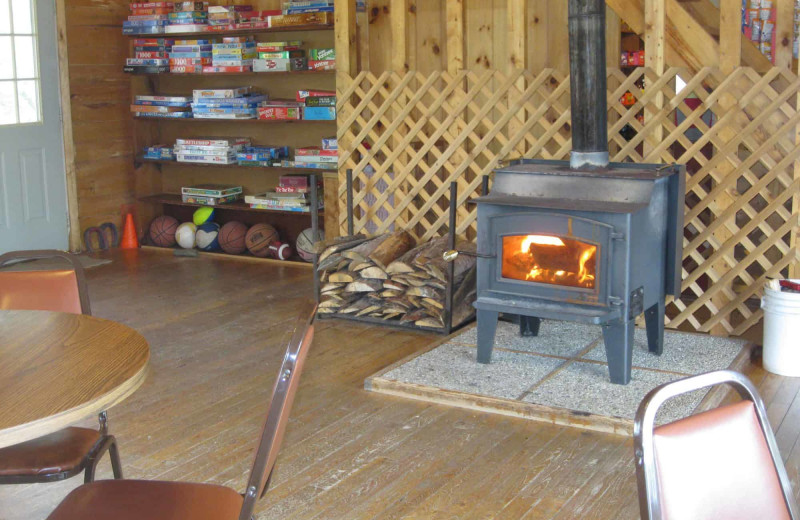Lounge at Little Norway Resort.