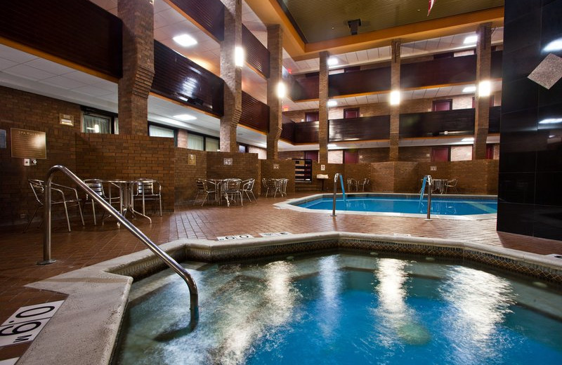 Indoor pool at Crowne Plaza Hotel Detroit - Novi.