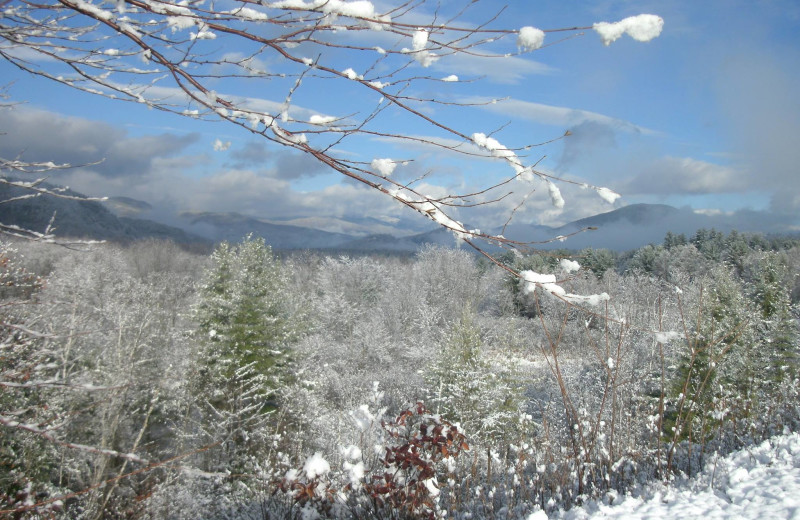 Scenic view at Cathedral Ledge Resort.