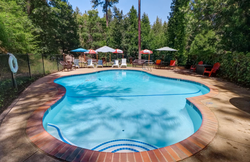 Outdoor pool at Rollins Lakeside Resort.