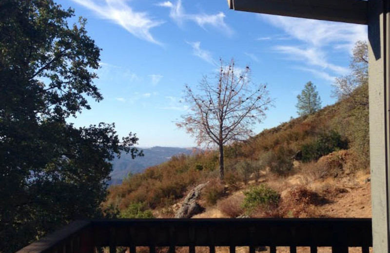 Deck at Penon Blanco Lookout B & B.