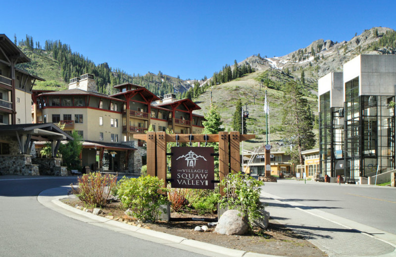 The Village at Squaw Valley next to the Red Wolf Lodge at Squaw Valley