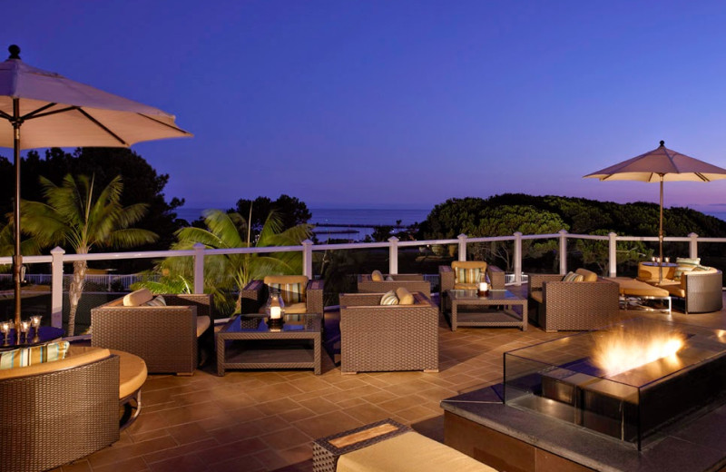 Patio at Laguna Cliffs Marriott Resort & Spa.