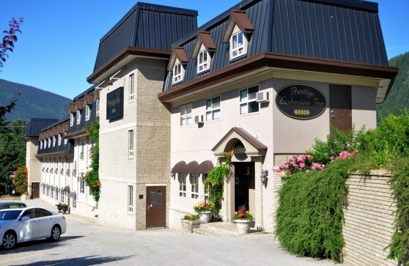 Exterior view of The Prestige Inn.