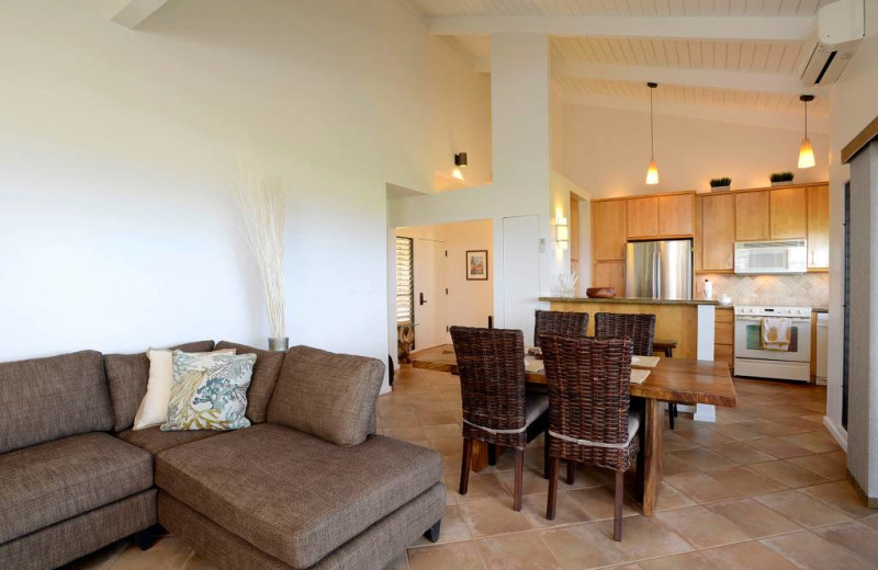 Rental kitchen at Vacation Rental Pros - Maui.