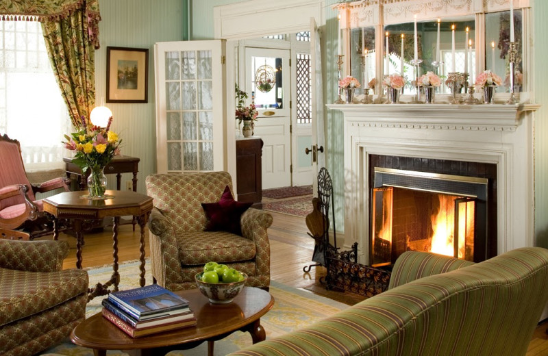 The lobby at The Rookwood Inn.