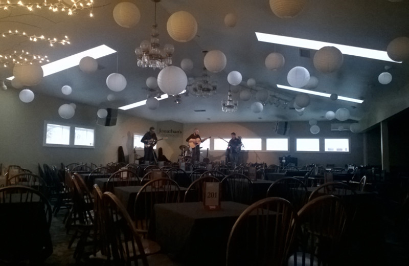 Wedding reception at The Meadowmere Resort.
