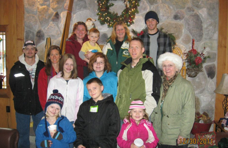 Family reunions at Big Powderhorn Lodging.