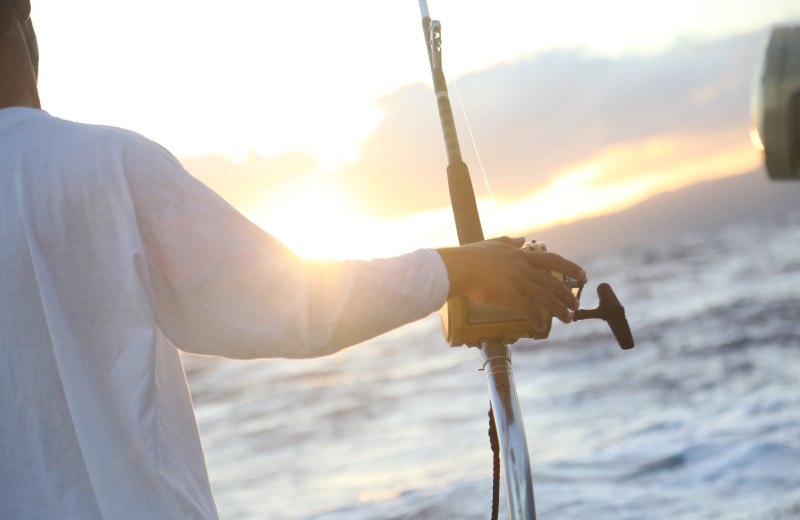 Fishing at Amelia Rentals and Management Services.