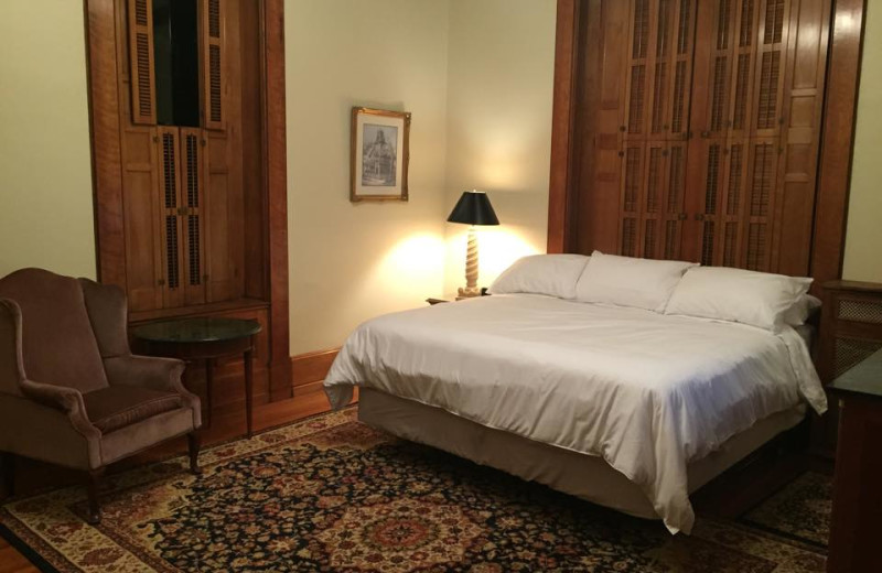 Guest room at The Inn at Centre Park.