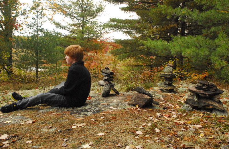 Fall nature at Bayview Wildwood Resort.
