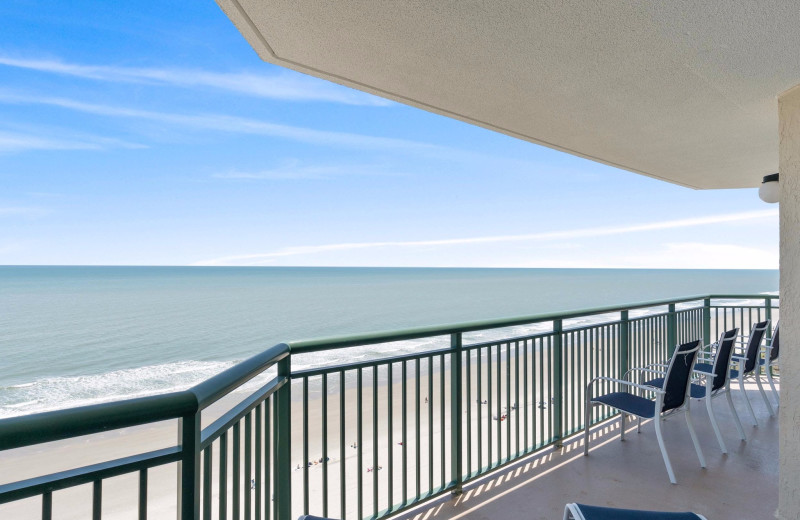 Rental balcony at Condo World.