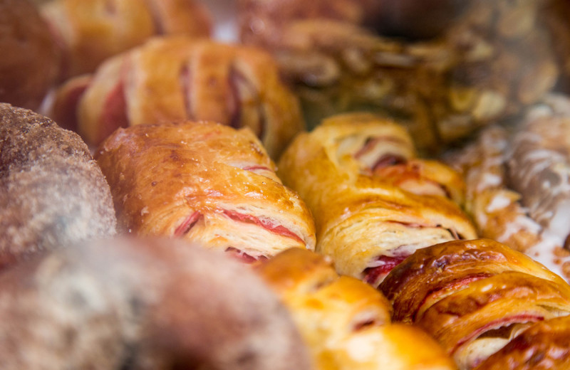 Bakery items at Emerson Resort & Spa.
