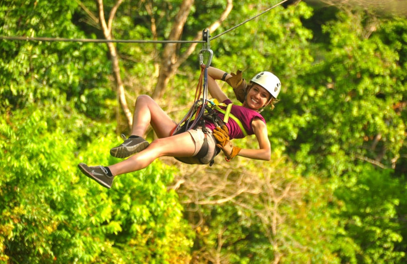 Zip line near Costa Rica Luxury Lifestyle.