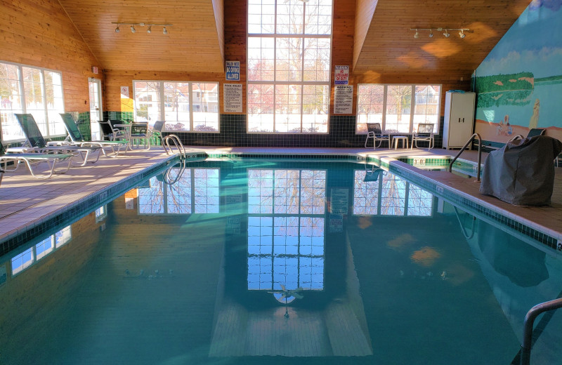 Indoor pool at High Point Inn.