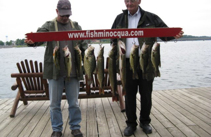 Fishing at The Beacons of Minocqua.