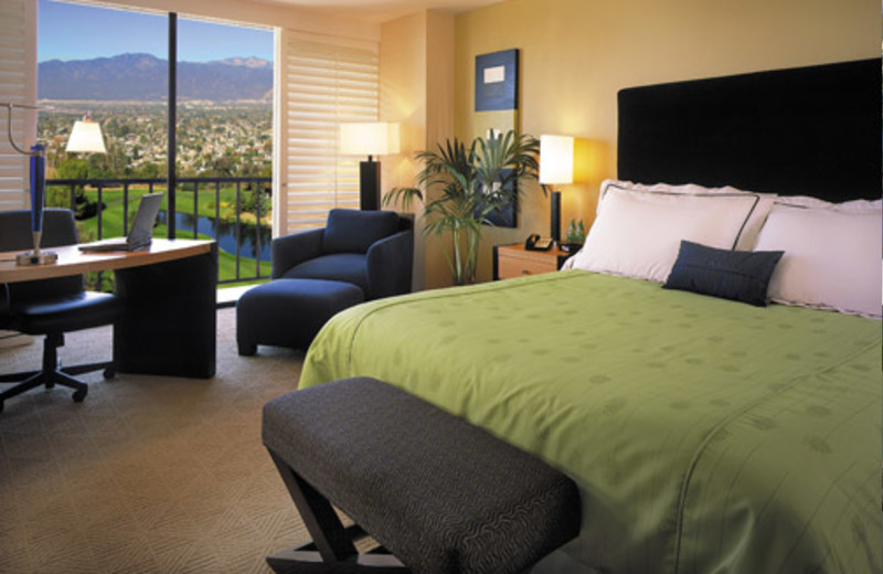 Guest room at Pacific Palms Hotel & Conference Center.