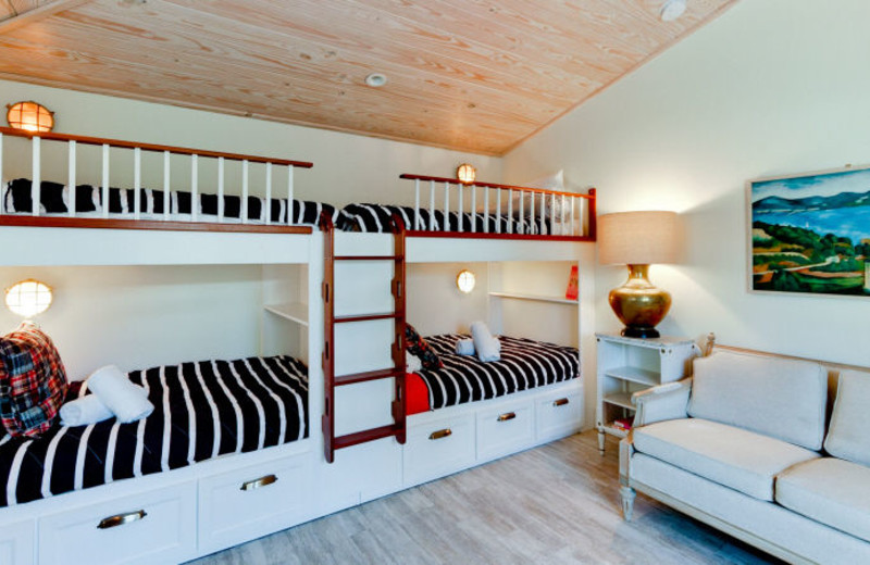 Rental bunk beds at Island Real Estate.