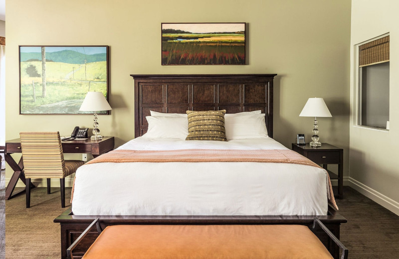 Guest room at Emerson Resort & Spa.