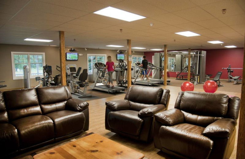 Fitness room at Snowflake Inn.