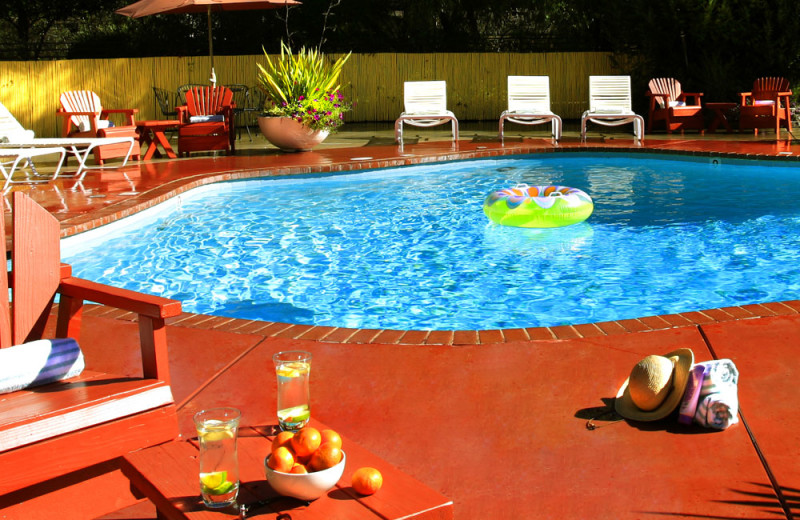 Outdoor pool at West Sonoma Inn and Spa.