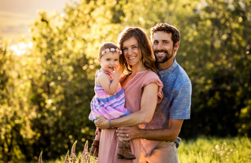 Family at Bella Vista Estate.