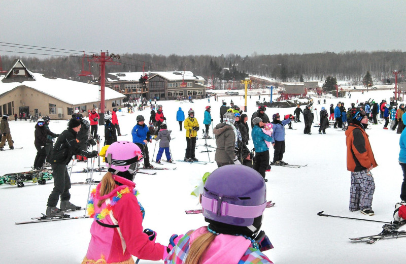 Skiing at Big Powderhorn Mountain Resort.