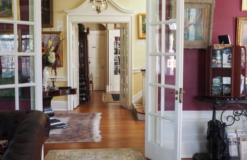 interior view of Juniper Hill B&B.