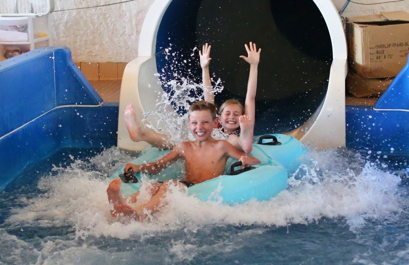 Water slide at Bavarian Inn of Frankenmuth.