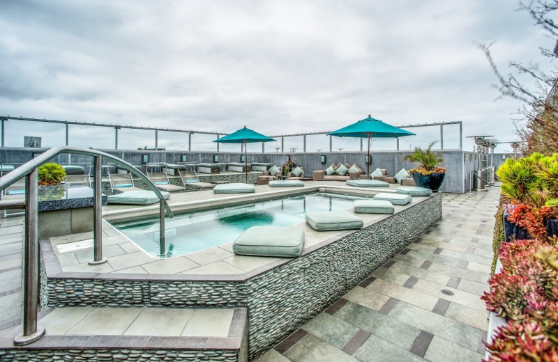 Outdoor pool at Shade Hotel.