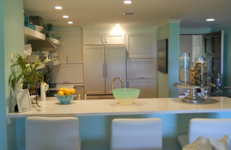 Rental kitchen at Amelia Island Rentals, Inc.