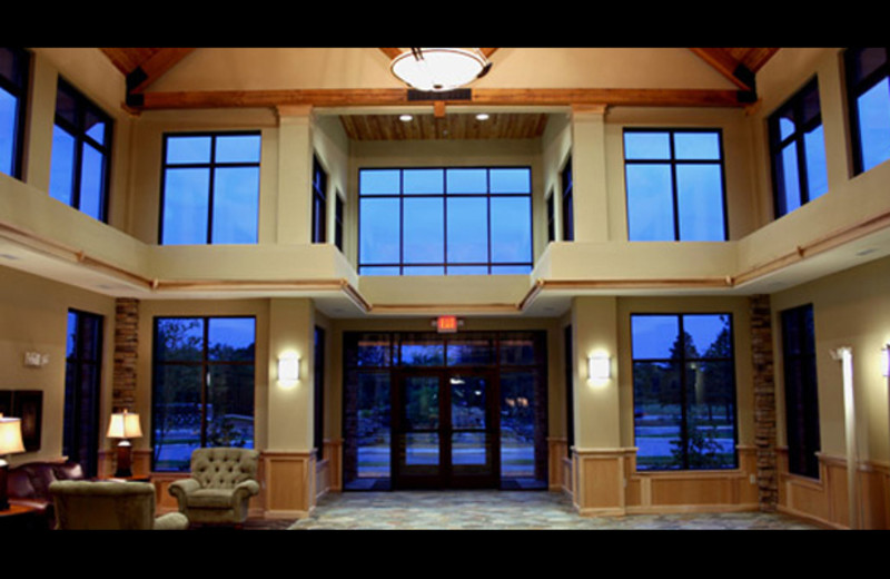 Lobby view at Northernaire Resort.