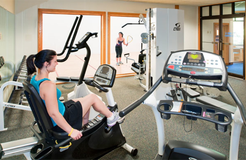 Fitness room at Summit Resort.