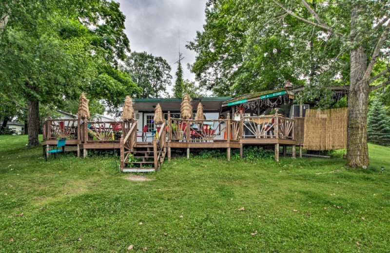 Exterior view of Bell's Resort Bar and Grill.