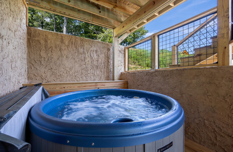 Jacuzzi at American Patriot Getaways - High Country.