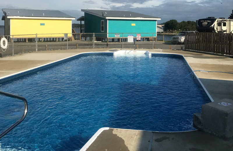 Outdoor pool at D'Arbonne Pointe.