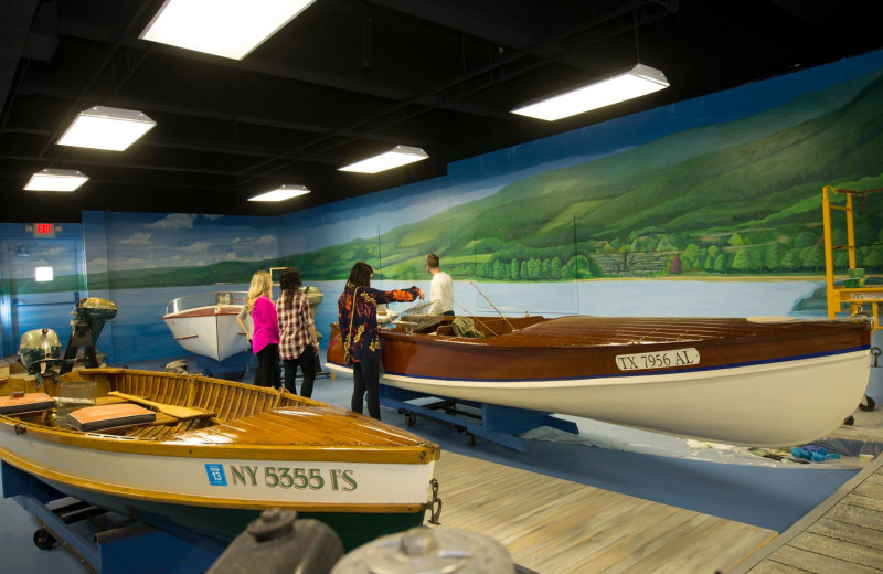 Boat making near Black Sheep Inn and Spa.