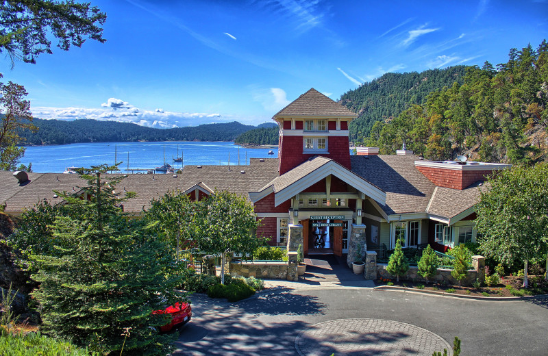 Reception at Poets Cove Resort & Spa.