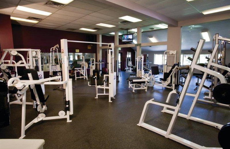 Fitness center at Wyndham Pagosa.