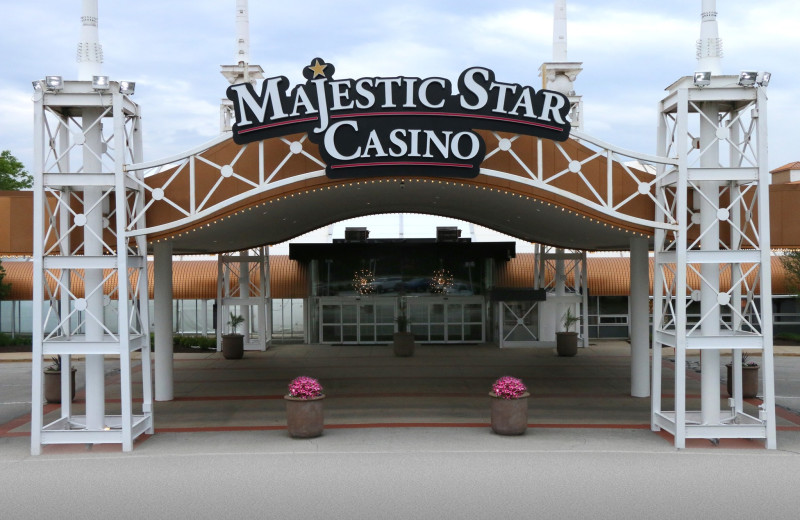 Exterior view of Majestic Star Casinos and Hotel.