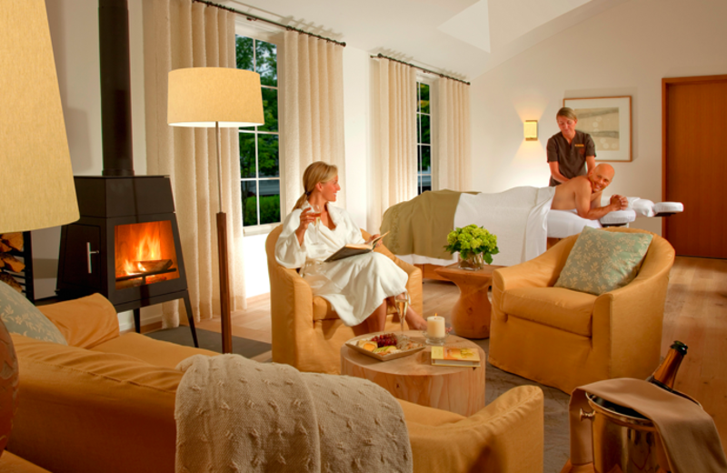 Spa massage at The Woodstock Inn & Resort.