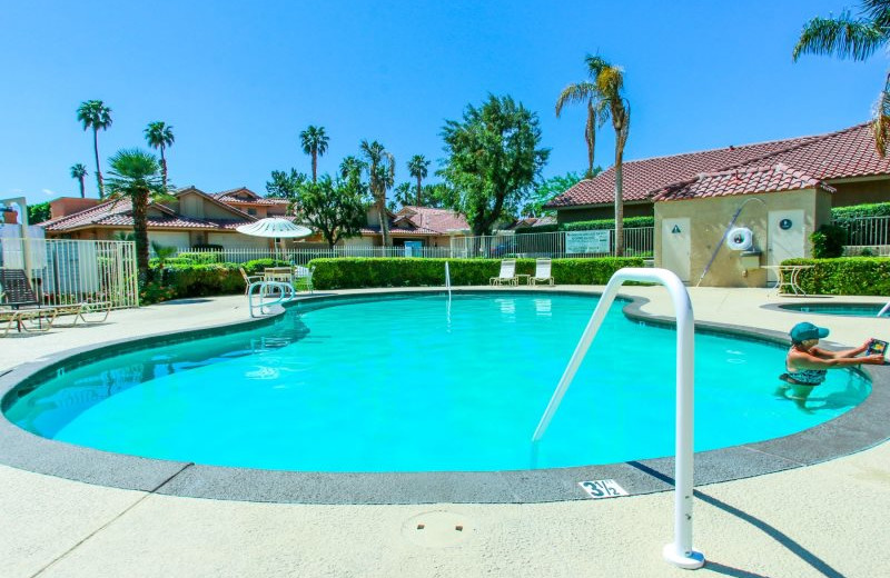 Rental pool at Country Club and Resort Rentals.