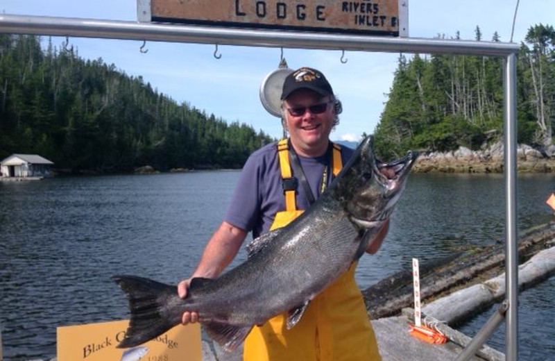 Fishing at Black Gold Lodge