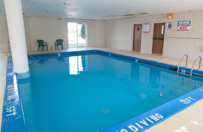 Indoor pool at Charlevoix Inn.