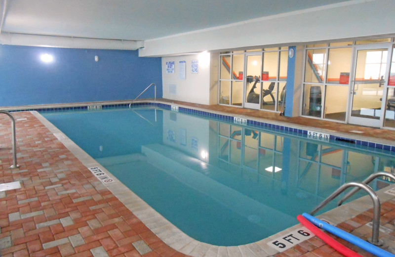 Outdoor pool at Water's Edge Resort.