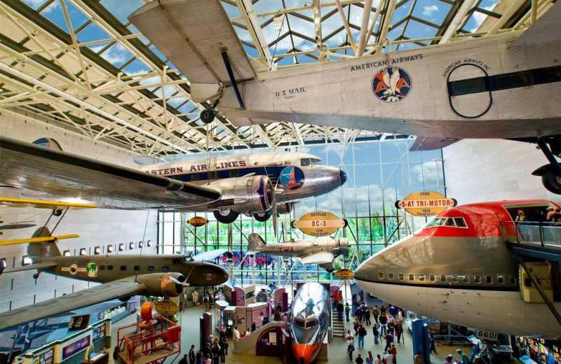 Air Space Museum near Virginian Suites Arlington.