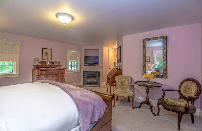 Guest room at Adair Country Inn.